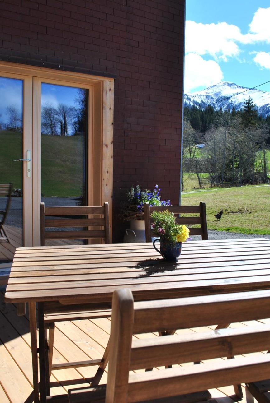 Ferienwohnung Hof Surri Schiers Exterior foto