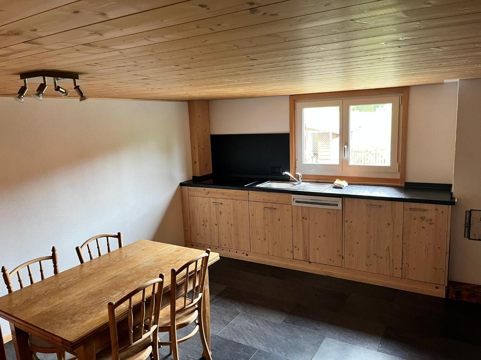 Ferienwohnung Hof Surri Schiers Exterior foto